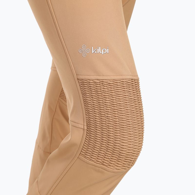 Pantaloni de schi pentru femei Kilpi Dione beige 5