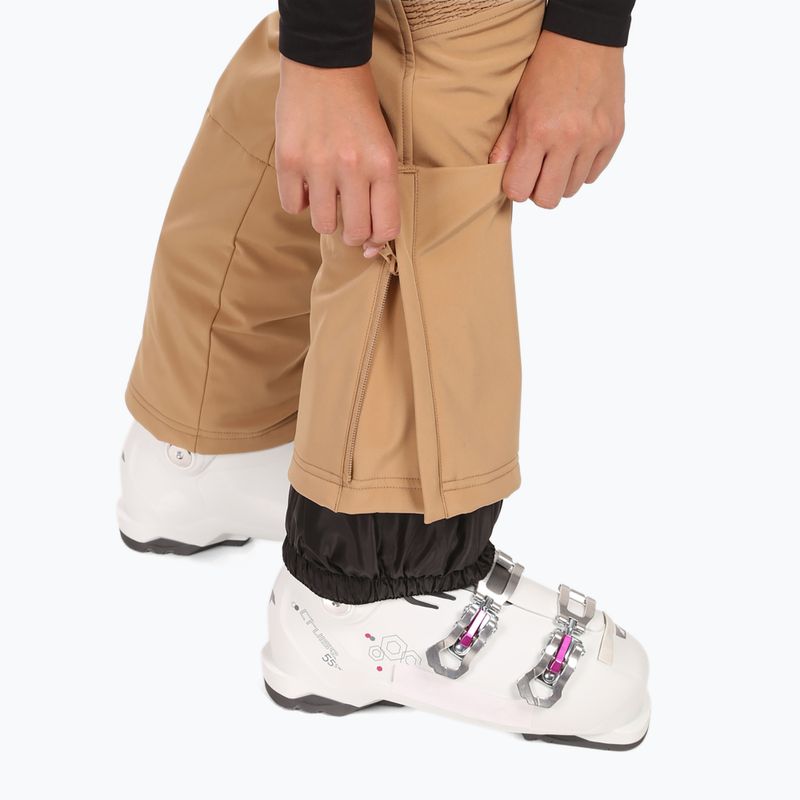 Pantaloni de schi pentru femei Kilpi Dione beige 6