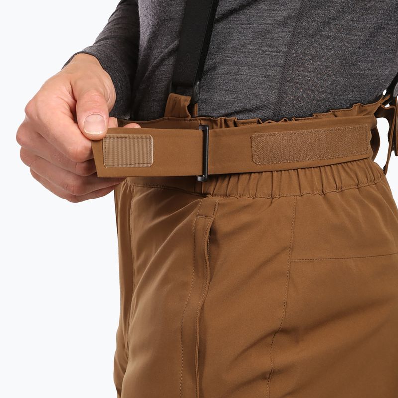 Pantaloni de schi pentru bărbați Kilpi Mimas brown 4
