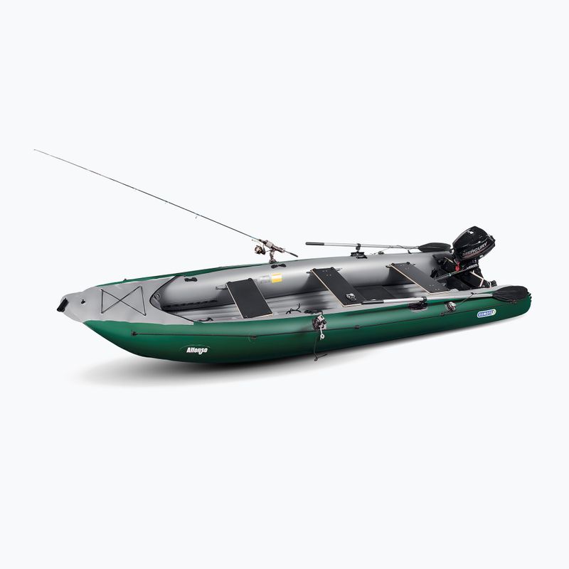 Caiac gonflabil pentru 3-persoane Gumotex Alfonso dark green 2