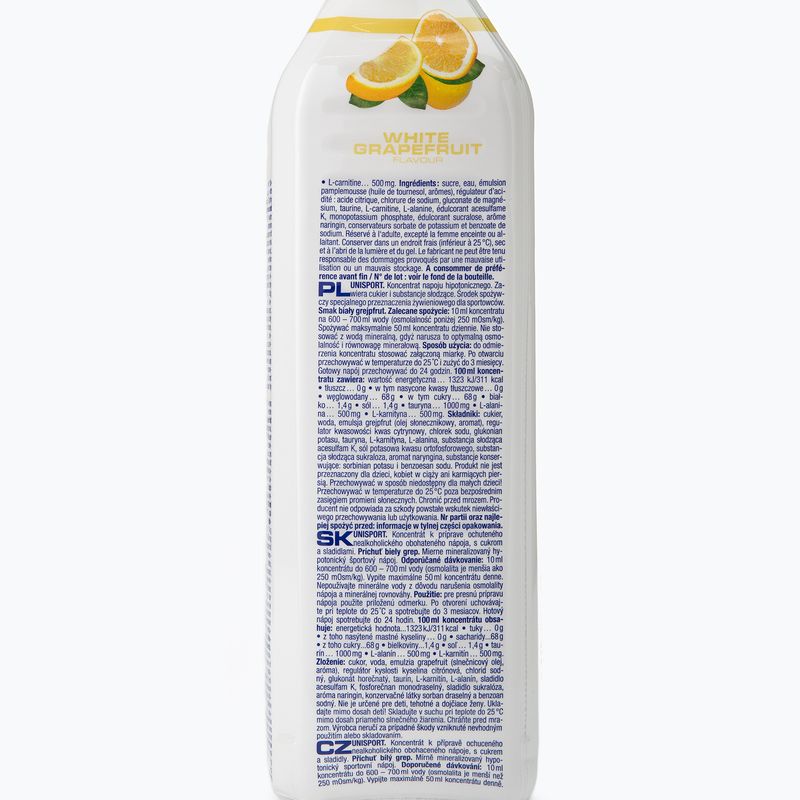 Băutură izotonică cu grapefruit alb Nutrend Unisport 1000Ml 2