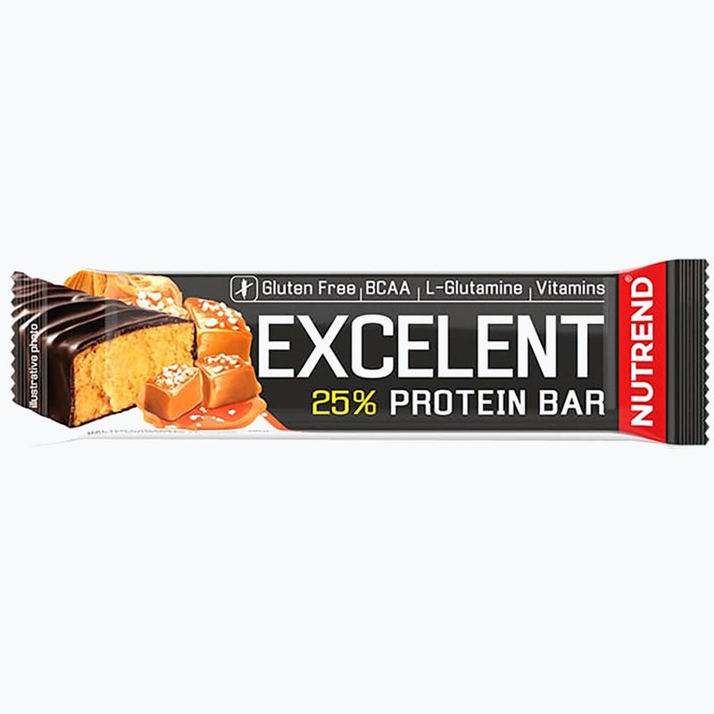Nutrend Excelent Protein Bar 85g caramel sărat VM-025-85-SKA