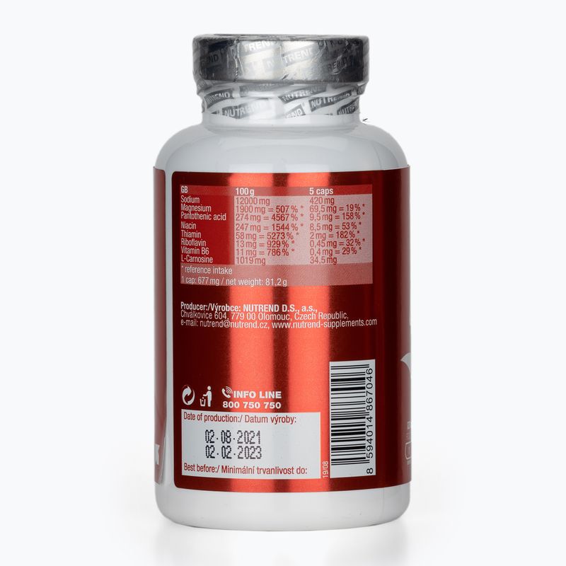 Salt Caps Nutrend săruri minerale 120 capsule VR-084-120-XX 2