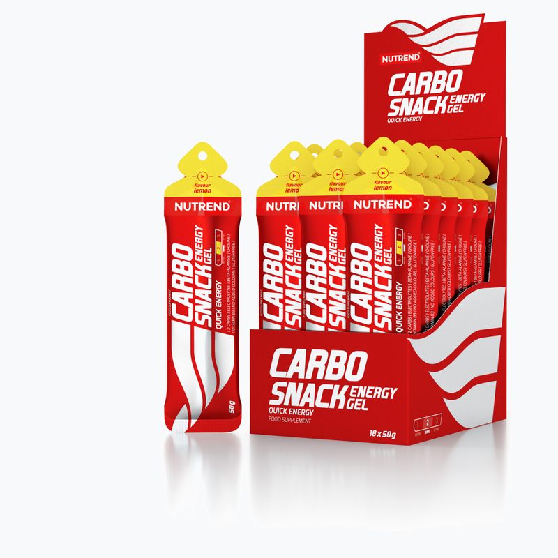 Nutrend Carbosnack gel energizant Carbosnack pliculeț 50g lămâie amară VG-004-50-CI