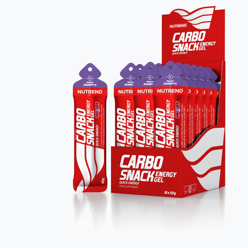 Nutrend Carbosnack gel energizant Nutrend Carbosnack pliculeț de 50g afine VG-004-50-BO