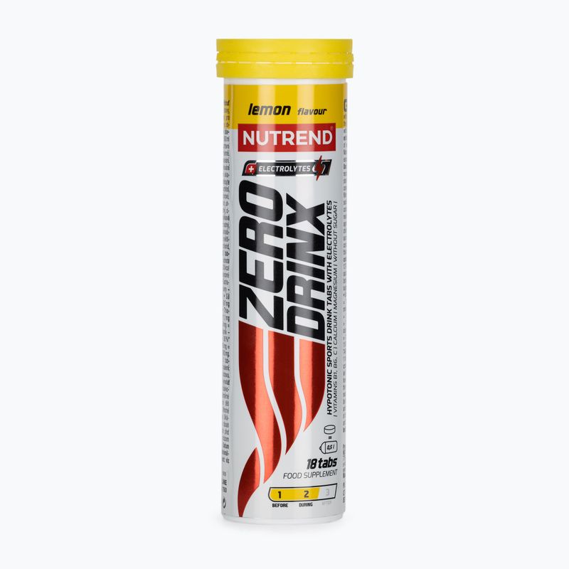 18 tablete pentru băutură hipotonică cu lămâie Nutrend Zero Drinx VR-016-18-CI