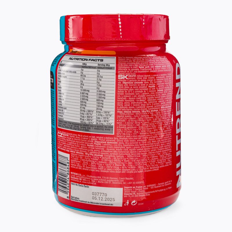 Creatine Nutrend Creaport 600 g portocaliu VS-012-600-PO 2