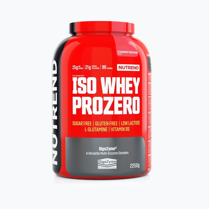 Zer Nutrend Iso Prozero prăjitură cu brânză și căpșuni VS-102-2250-JHC