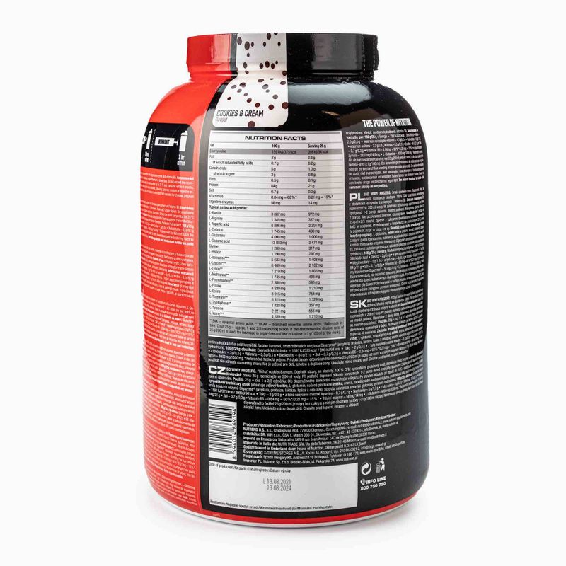 Tort de zer Nutrend Iso Prozero cu cremă VS-102-500-CC 3
