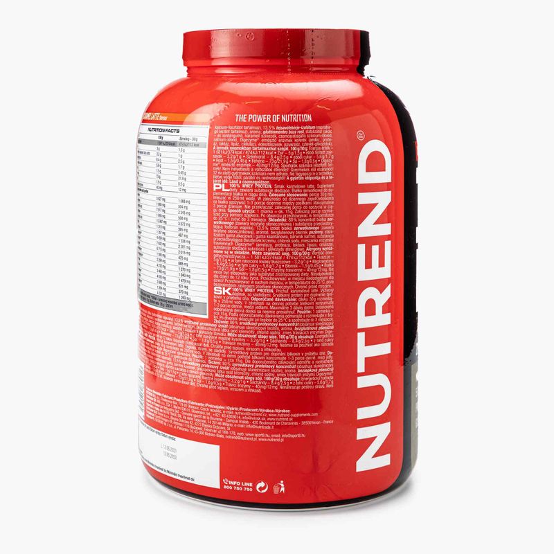 Whey Nutrend 100% Protein 2250g caramel latte VS-032-2250-KL
