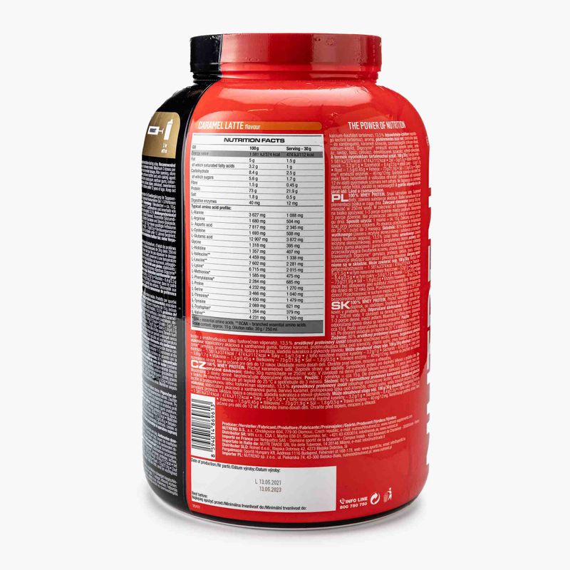 Whey Nutrend 100% Protein 2250g caramel latte VS-032-2250-KL 2