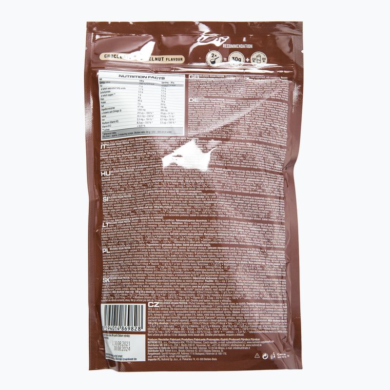 Shake proteic Nutrend Delicious Vegan Protein 450g ciocolată-alune VS-105-450-ČLO 2