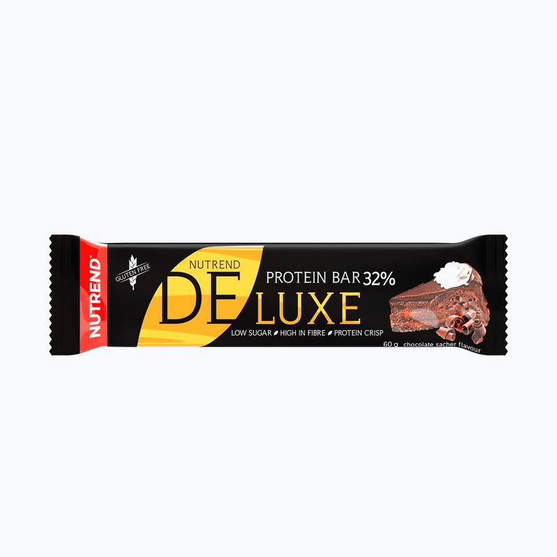 Baton proteic cu biscuit cu fulgi de ciocolata Nutrend Deluxe 60G VM-040-60-ČOB