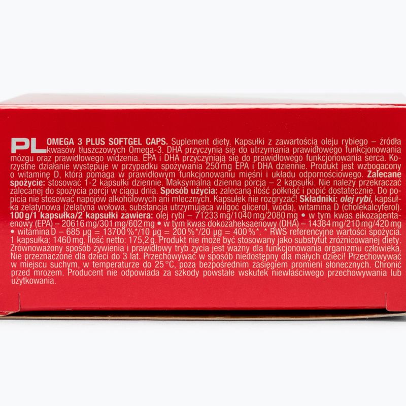 Omega 3 Plus Softgel Nutrend acizi grași 120 capsule VR-068-120-XX 2