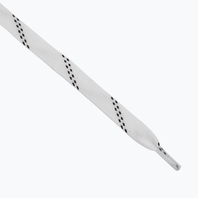 Șireturi pentru patine Tempish Hockey Waxed white 2