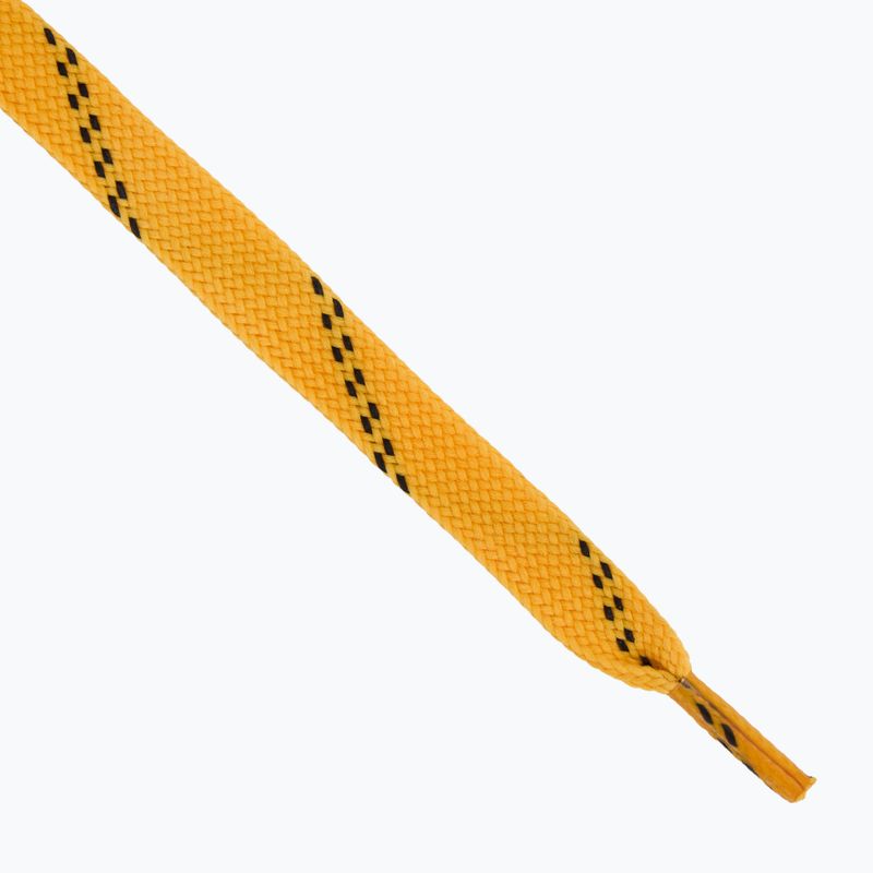Șireturi pentru patine Tempish Hockey Waxed yellow 2