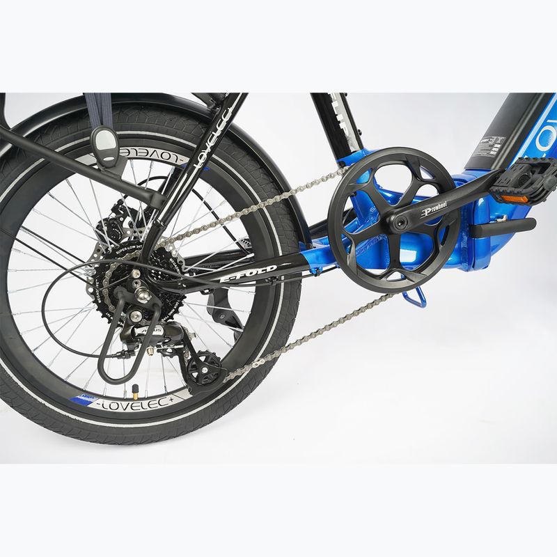 Bicicletă electrică pliabilă LOVELEC Flip 36V 15Ah 540Wh blue 10