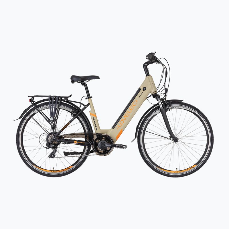 Bicicletă electrică LOVELEC Rana 36V 16Ah 576Wh beige/black