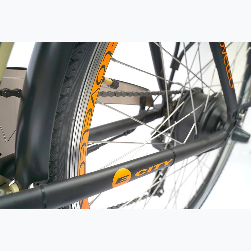Bicicletă electrică LOVELEC Rana 36V 16Ah 576Wh beige/black 12