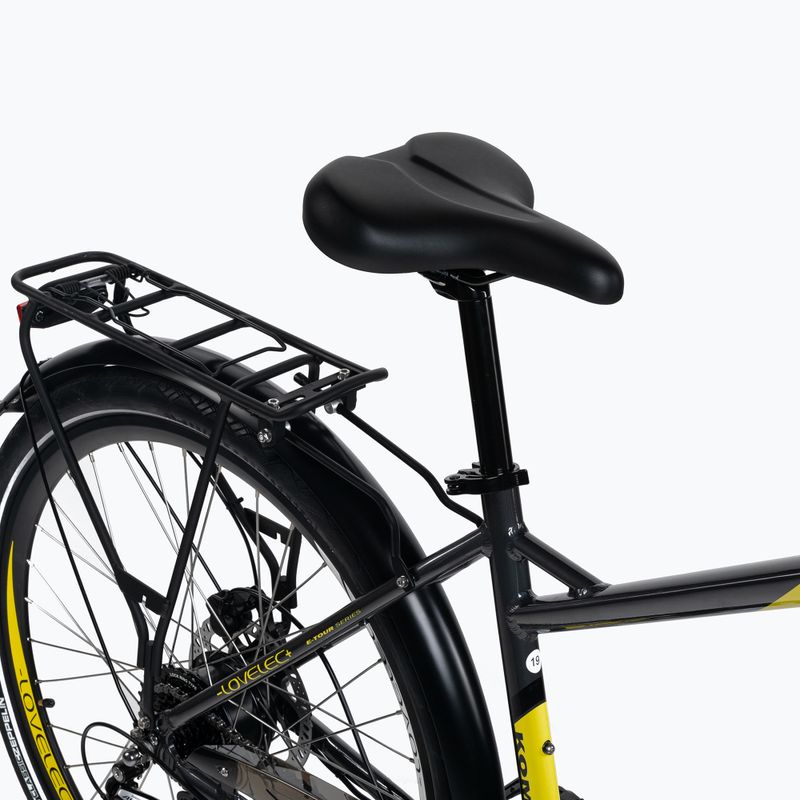 Bicicleta electrică LOVELEC Komo Man 16Ah gri-galben B400363 5