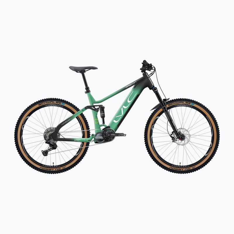 Bicicletă electrică LOVELEC Mascon 36V 20Ah 720Wh green/black