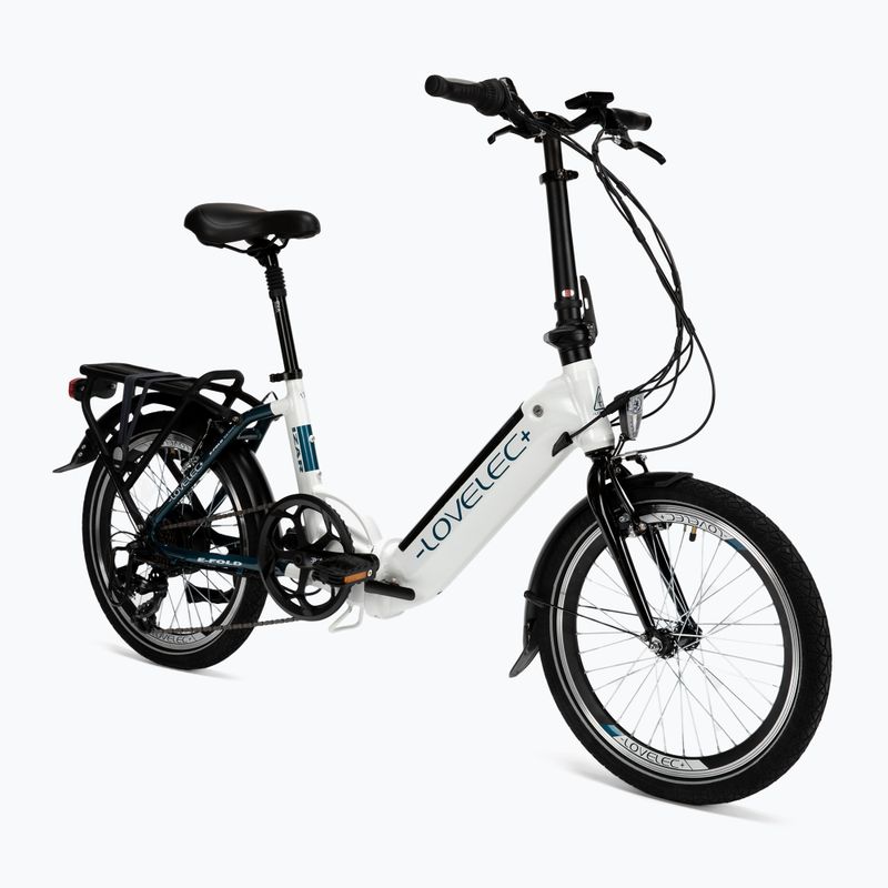 Lovelec Izar 12Ah bicicletă electrică albă B400256 2