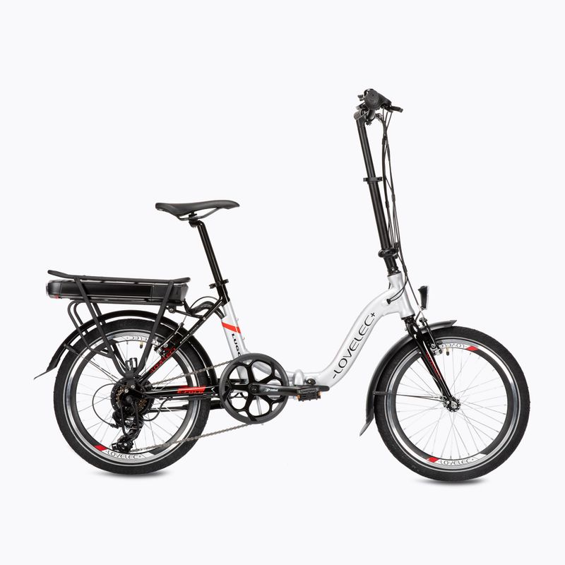 Lovelec Lugo 10Ah bicicletă electrică argintie B400261