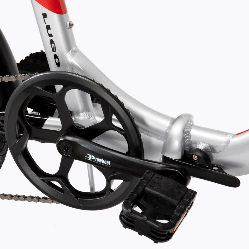 Lovelec Lugo 10Ah bicicletă electrică argintie B400261 9