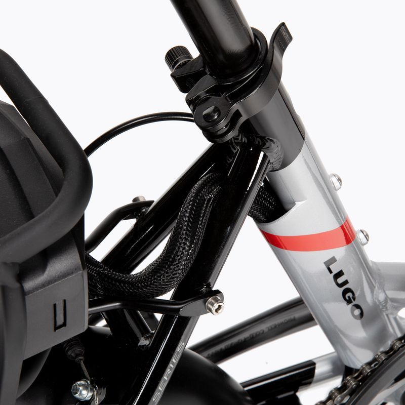 Lovelec Lugo 10Ah bicicletă electrică argintie B400261 12