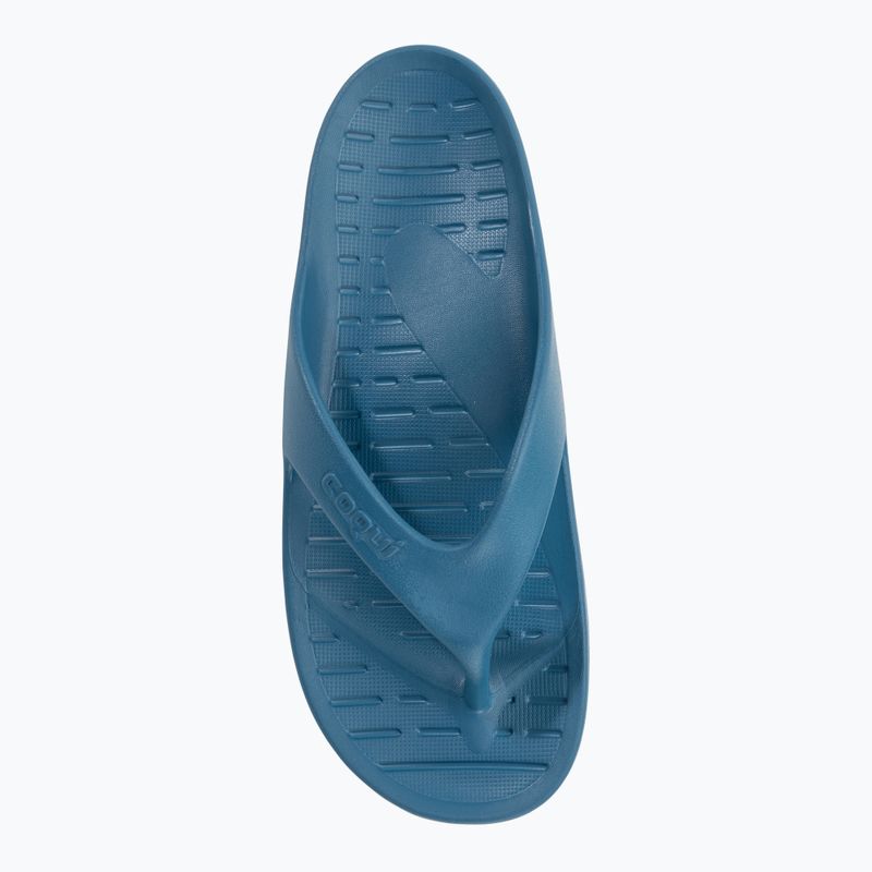 Șlapi de bărbați Coqui Zucco niagara blue/citrus pentru bărbați 6