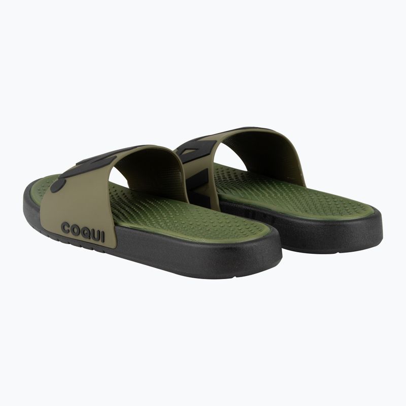 Bărbați Coqui Speedy army green relaxați-vă pe flip-flops
