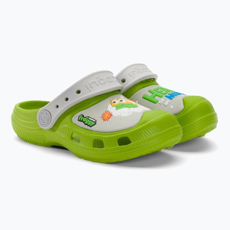 Sandale pentru copii Coqui maxi party green/kaki grey hero pentru copii 5