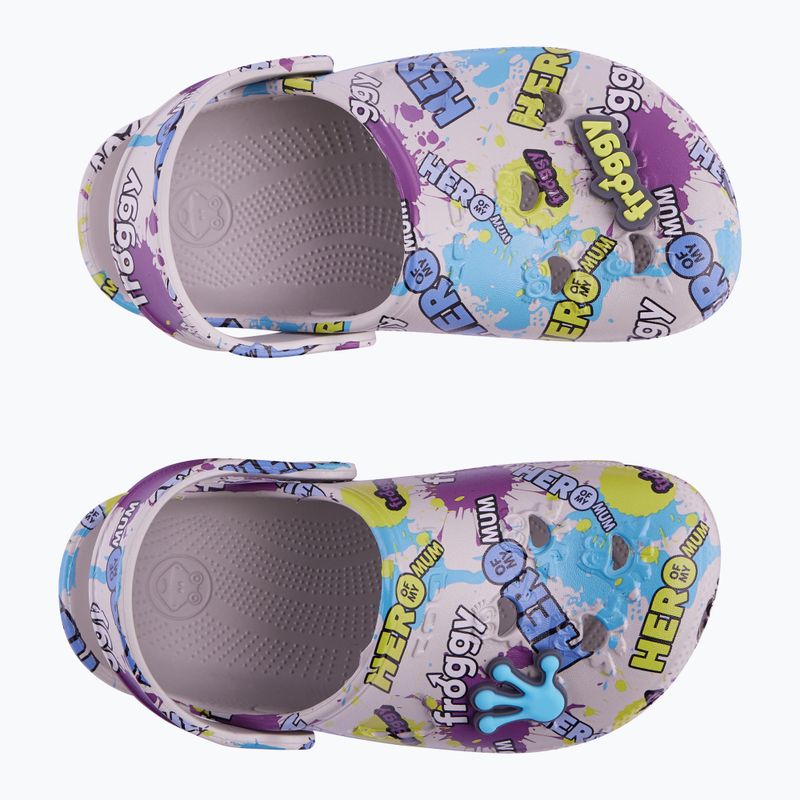 Sandale pentru copii Coqui Little Frog stone hero splash/amulet pentru copii 11