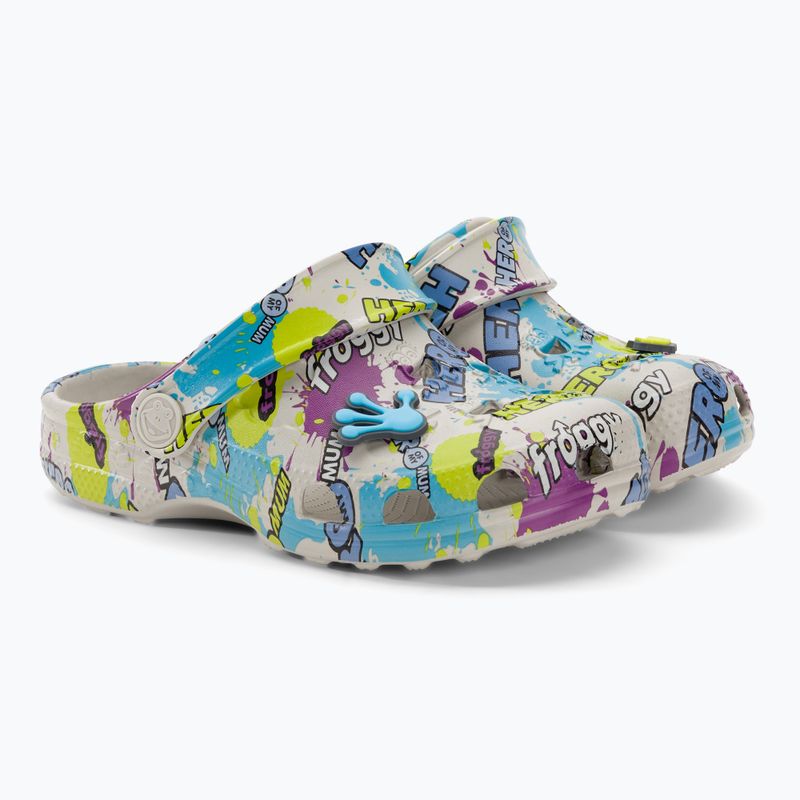 Sandale pentru copii Coqui Little Frog stone hero splash/amulet pentru copii 5