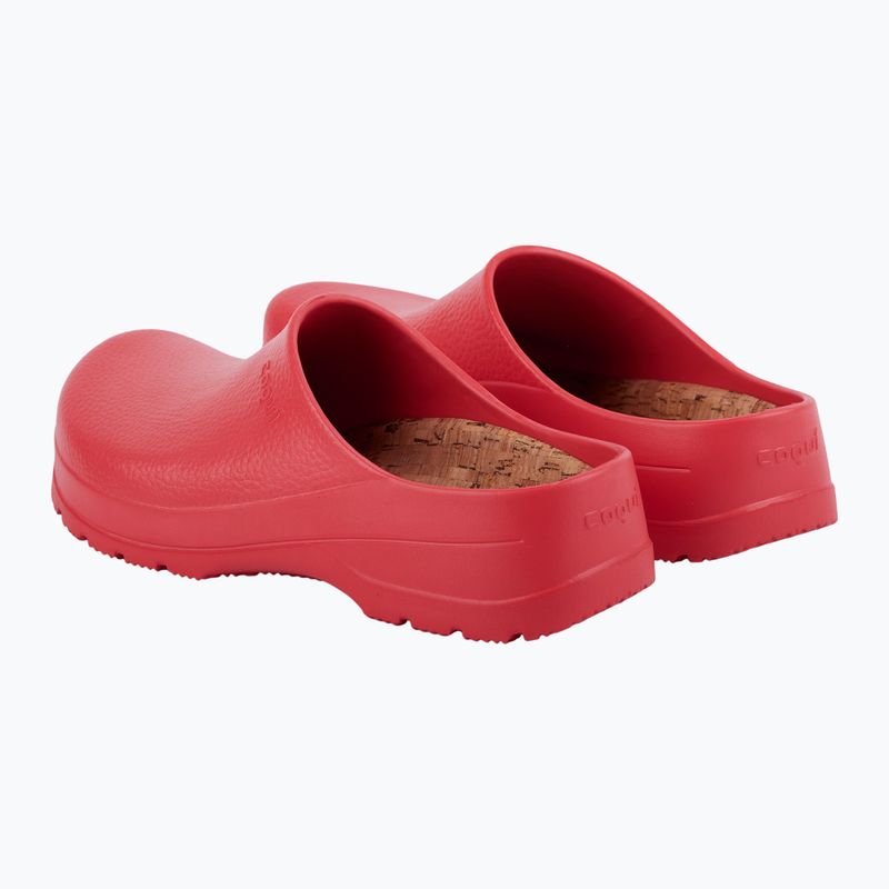 Coqui Seed noi flip-flops pentru femei din plută roșie 9