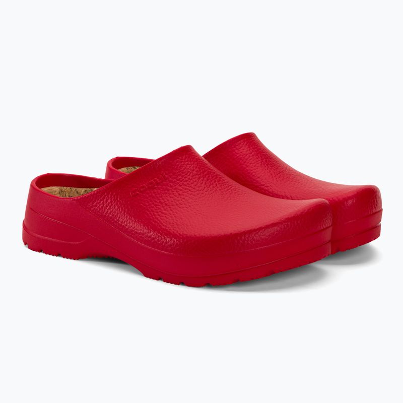 Coqui Seed noi flip-flops pentru femei din plută roșie 4