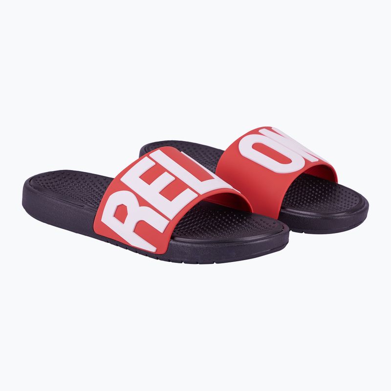 Bărbați Coqui Speedy negru/roșu nou relaxați pe flip-flops 8