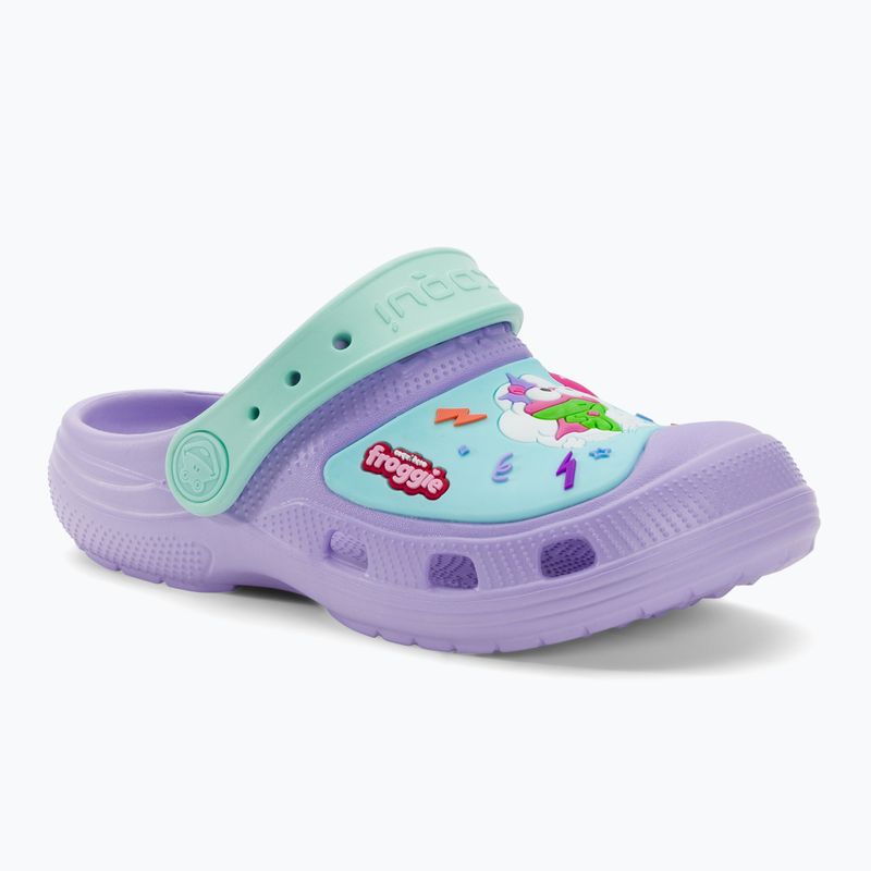 Sandale pentru copii Coqui maxi light lilac/light mint hero