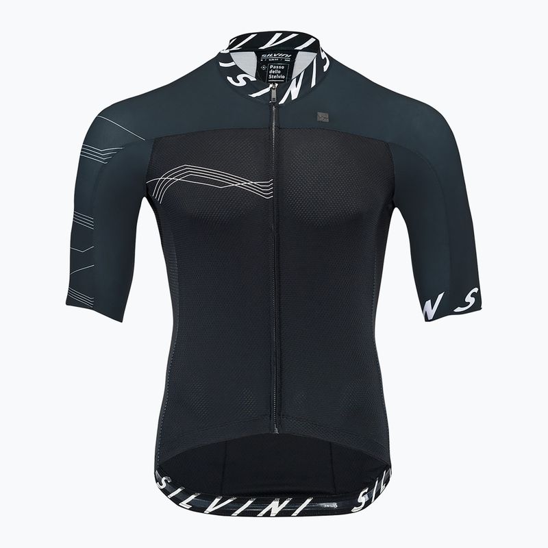 Tricou de ciclism pentru bărbați SILVINI Stelvio roșu-alb 3120-MD1604/8012