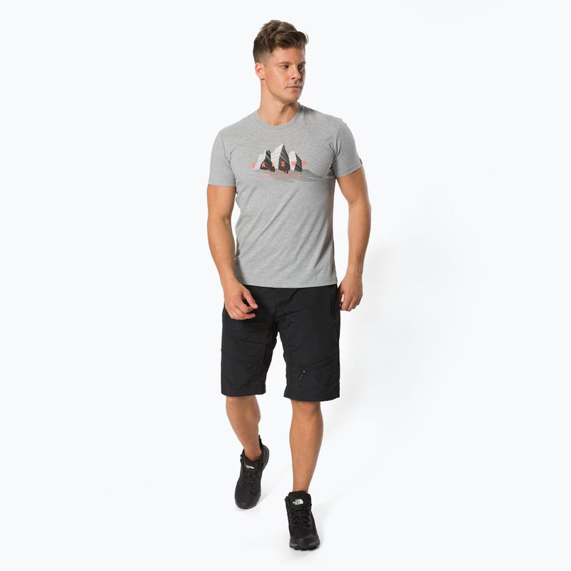 Pantaloni scurți de ciclism pentru bărbați SILVINI Rango negru 3120-MP161616/0808 2