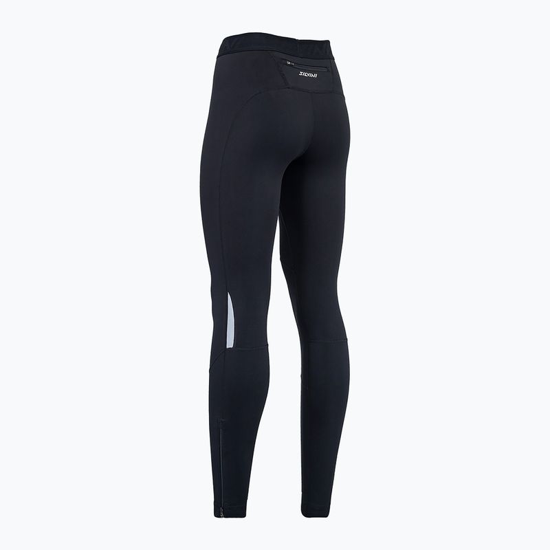 Pantaloni de schi fond pentru femei SILVINI Rubenza negru 3221-WP1741/0811 2