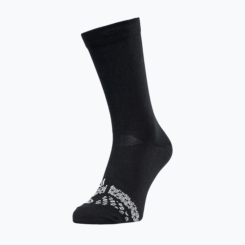 Șosete de ciclism SILVINI Bardiga negru-albe 3120-UA1642/8012