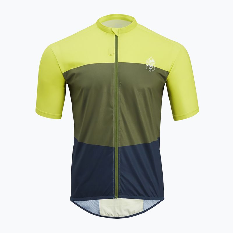 Tricou de ciclism pentru bărbați SILVINI Turano Pro galben-negru 3120-MD1645/43362 3