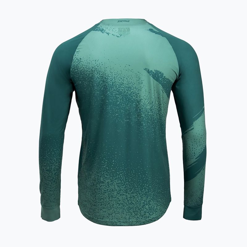 Tricou de ciclism pentru bărbați SILVINI verde 3121-MD1802 2