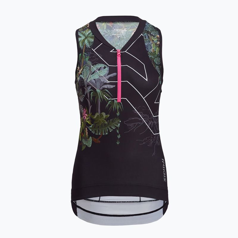 Tricou de ciclism pentru femei SILVINI Escolca negru 3122-WD2034/8111 3