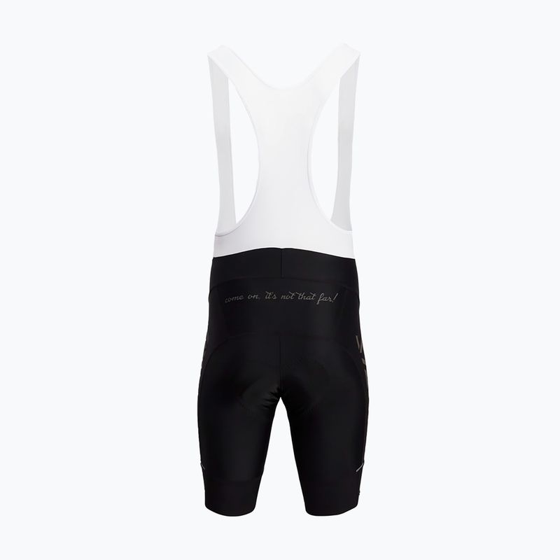 Pantaloni scurți de ciclism pentru bărbați SILVINI Suelo bib negru-albi 3122-MP2043/8012 2