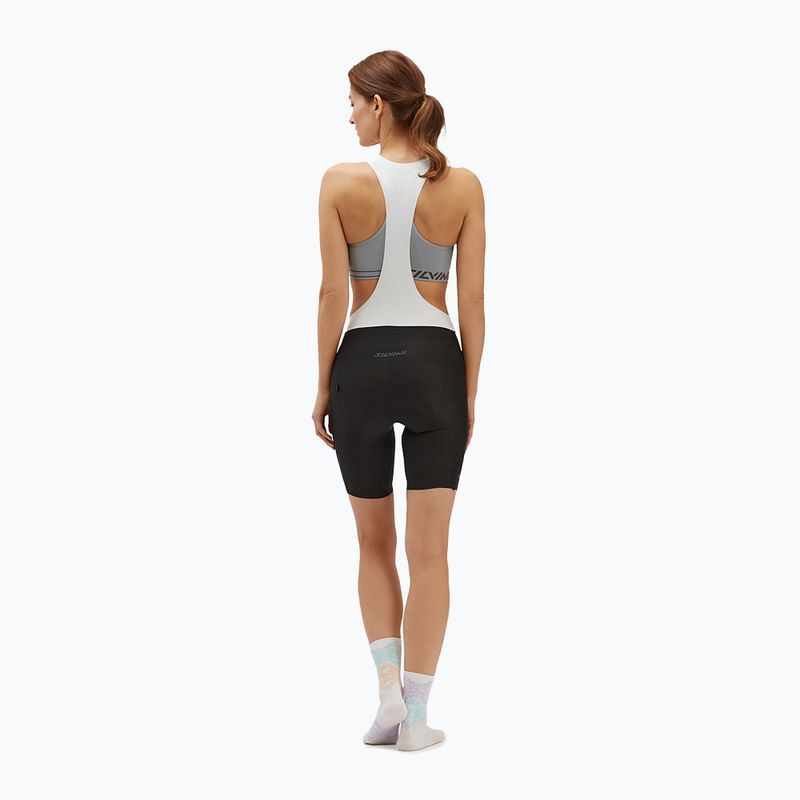 SILVINI pantaloni scurți cu bretele Santerno pentru femei, negru 3122-WP2021/0801/XS 2