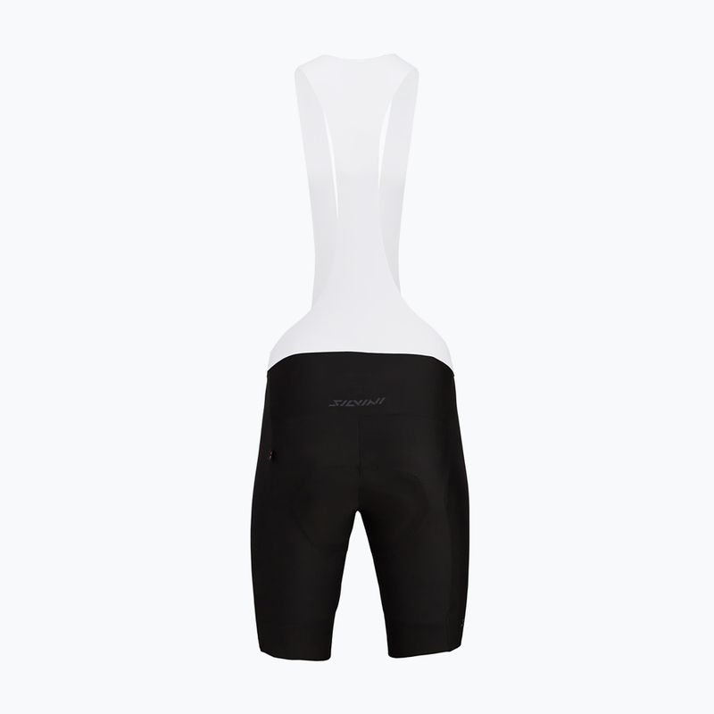 SILVINI pantaloni scurți cu bretele Santerno pentru femei, negru 3122-WP2021/0801/XS 5
