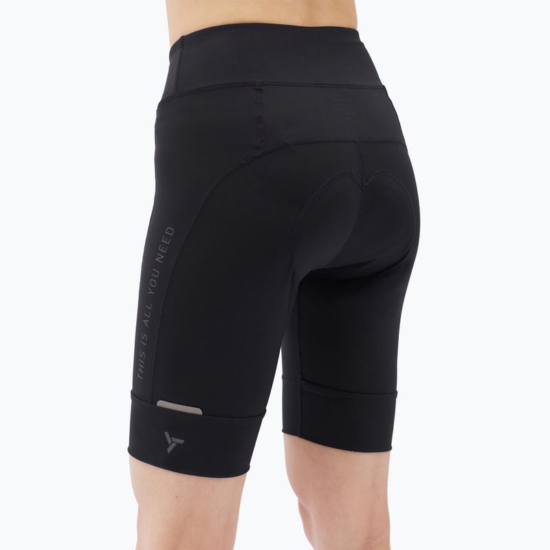 Pantaloni scurți de ciclism pentru femei SILVINI Fortora negru 2