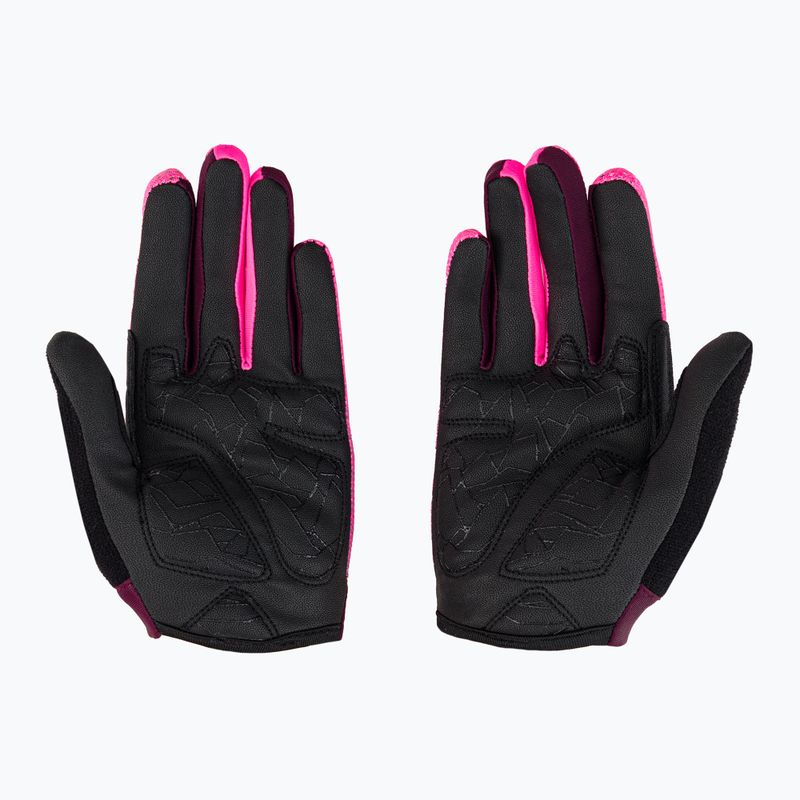 Mănuși de bicicletă pentru copii SILVINI Calvi negru-roze 3123-CA2270/52911 2
